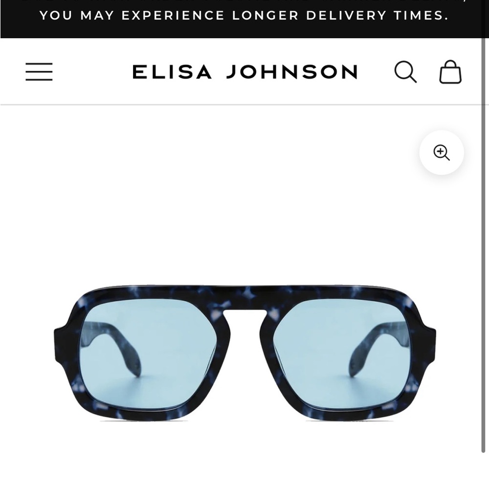 Brand New Elisa Johnson Sunglasses